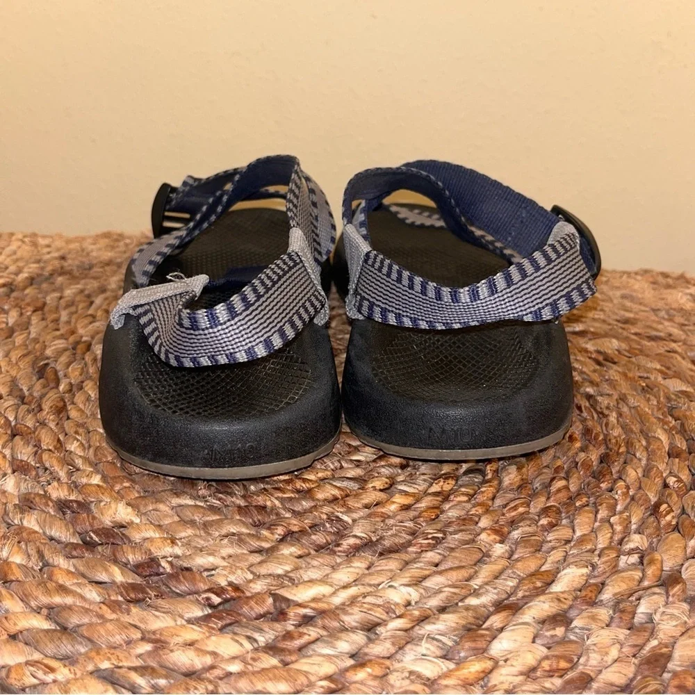 Chaco Z/1 Men Size 10 Blue Stripe Hiking Sport Sandals EUC!